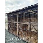 Вольер для собаки с будкой