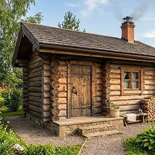 Срубы для бани и домов